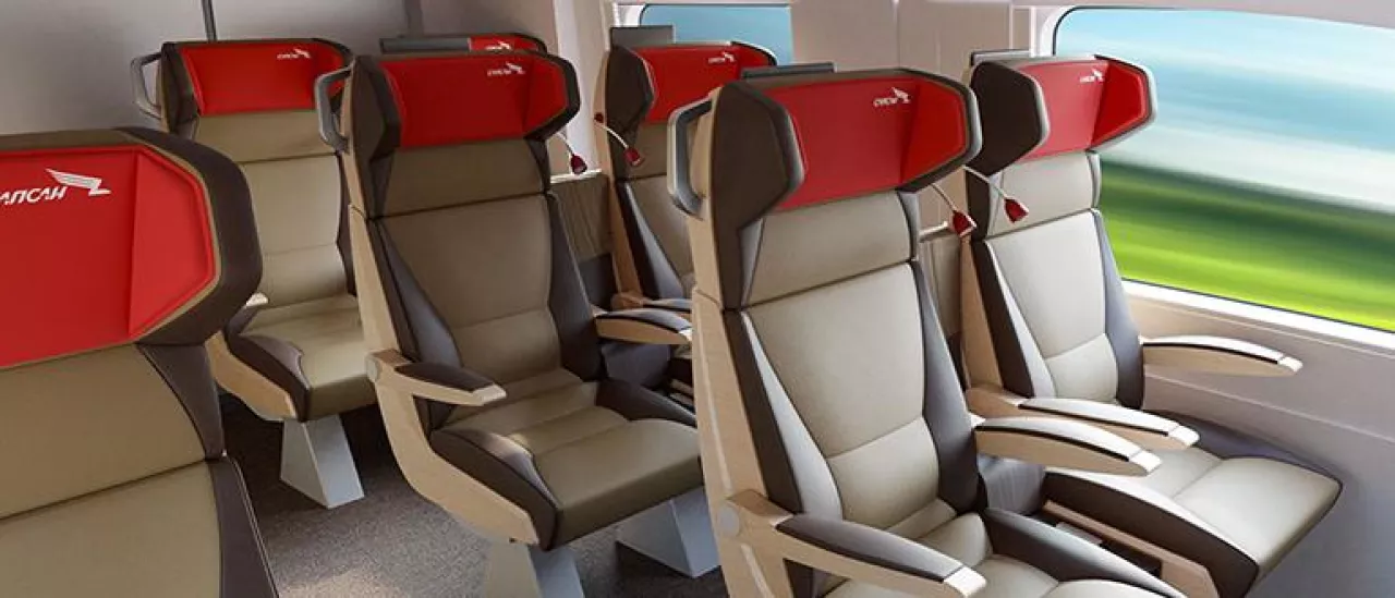 РЖД планирует полностью изменить интерьер «Сапсана»: фото