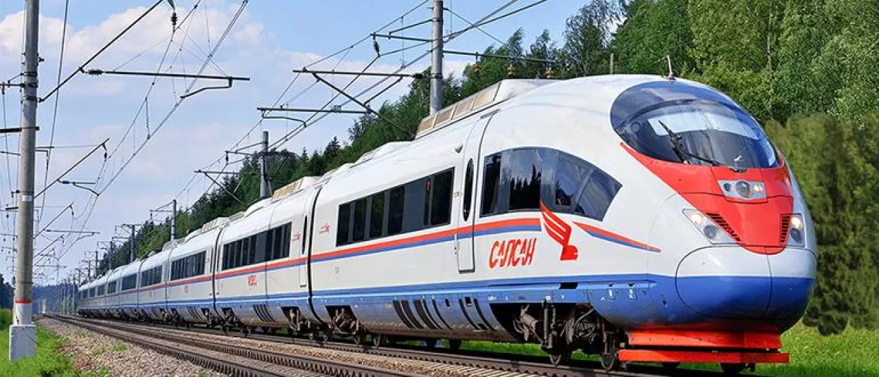 «Сапсан» загорелся из-за забравшегося на крышу мужчины