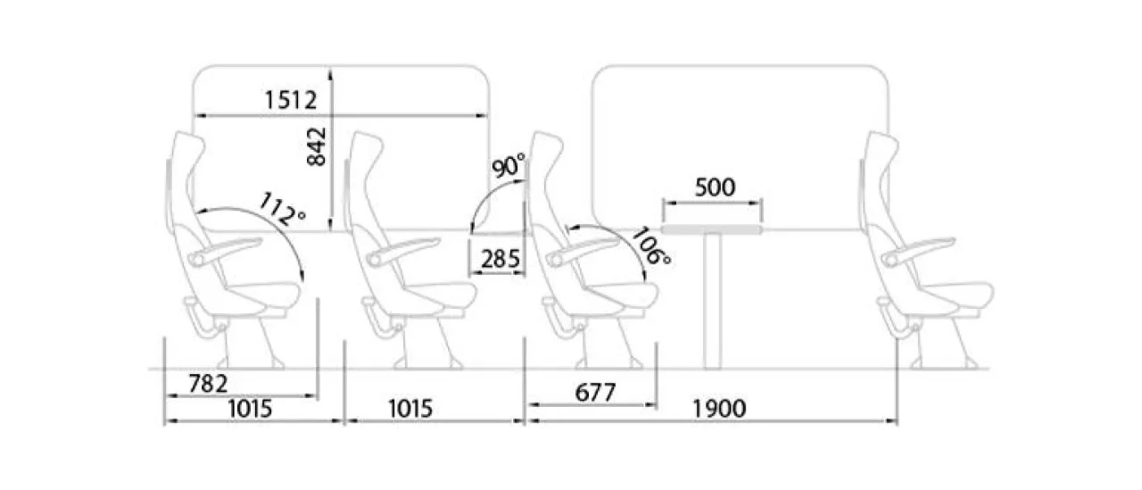 Схема мест в вагоне № 10