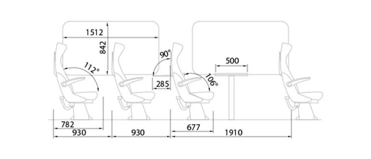 Схема мест в вагоне № 9